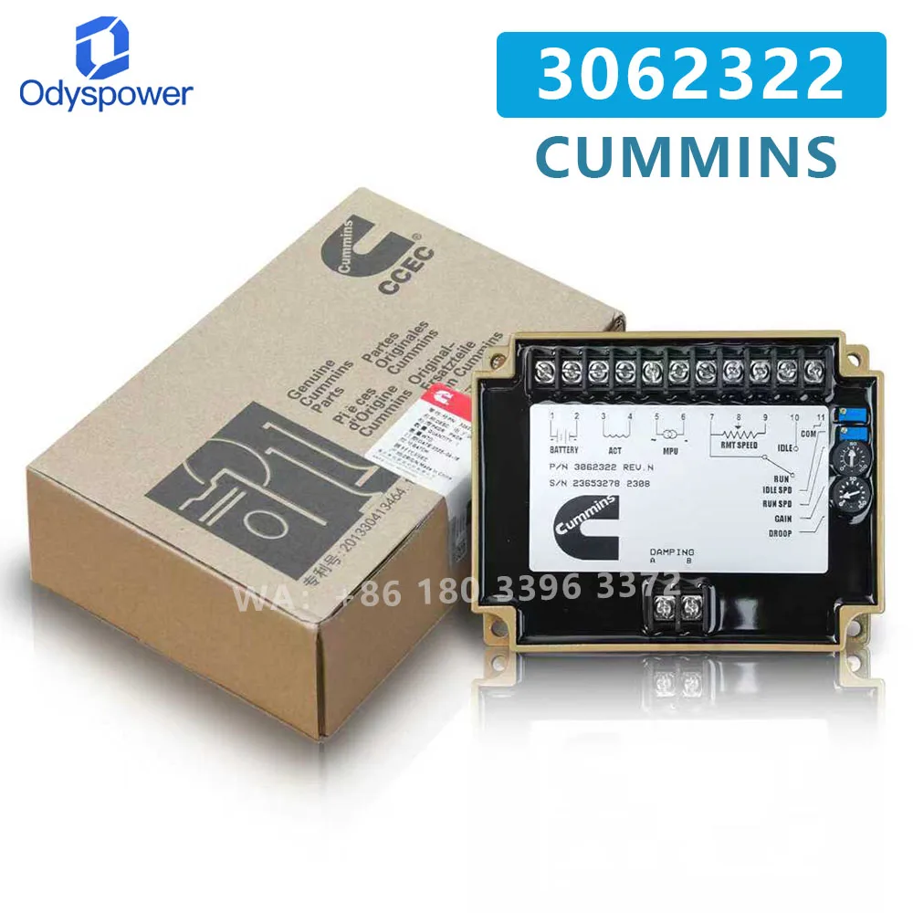 Origianl 3098693 Genuine Engine Electronics Speed Control Plate Controller 30-98693 Generator Spare Parts Governer
