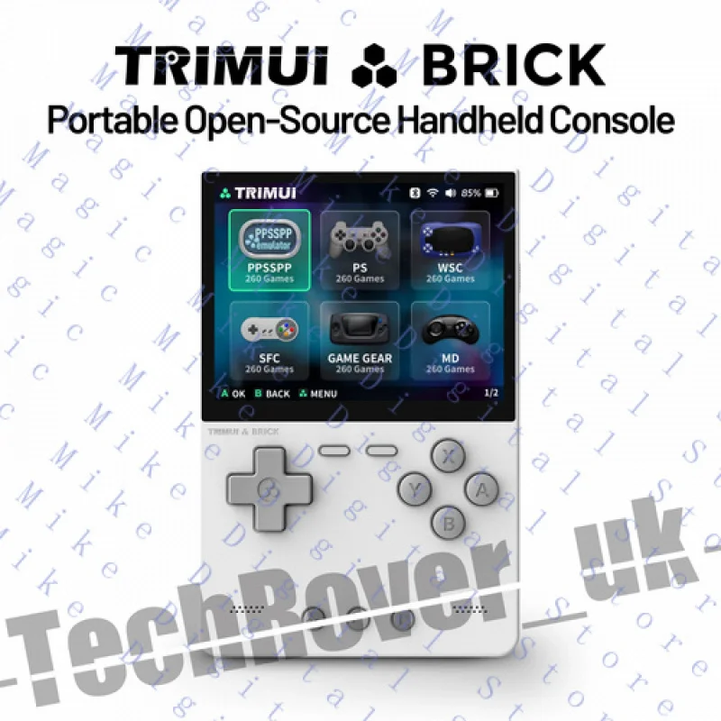 

UU FOR TrimUI BRICK Портативная игровая консоль в стиле ретро 400 PPI IPS-экран 64 ГБ Linux