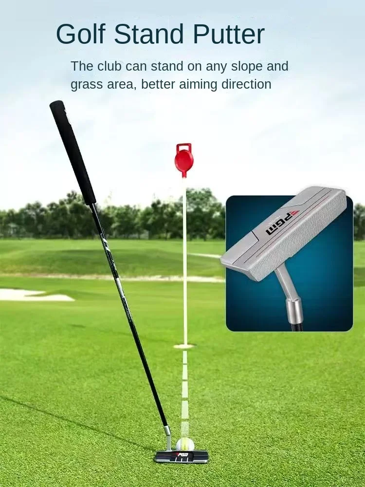 

Golf Club Stand Up Push Rod Low Gravity Center Length 34 inches Head Material Stainless Steel EVA Grip Carbon Shaft