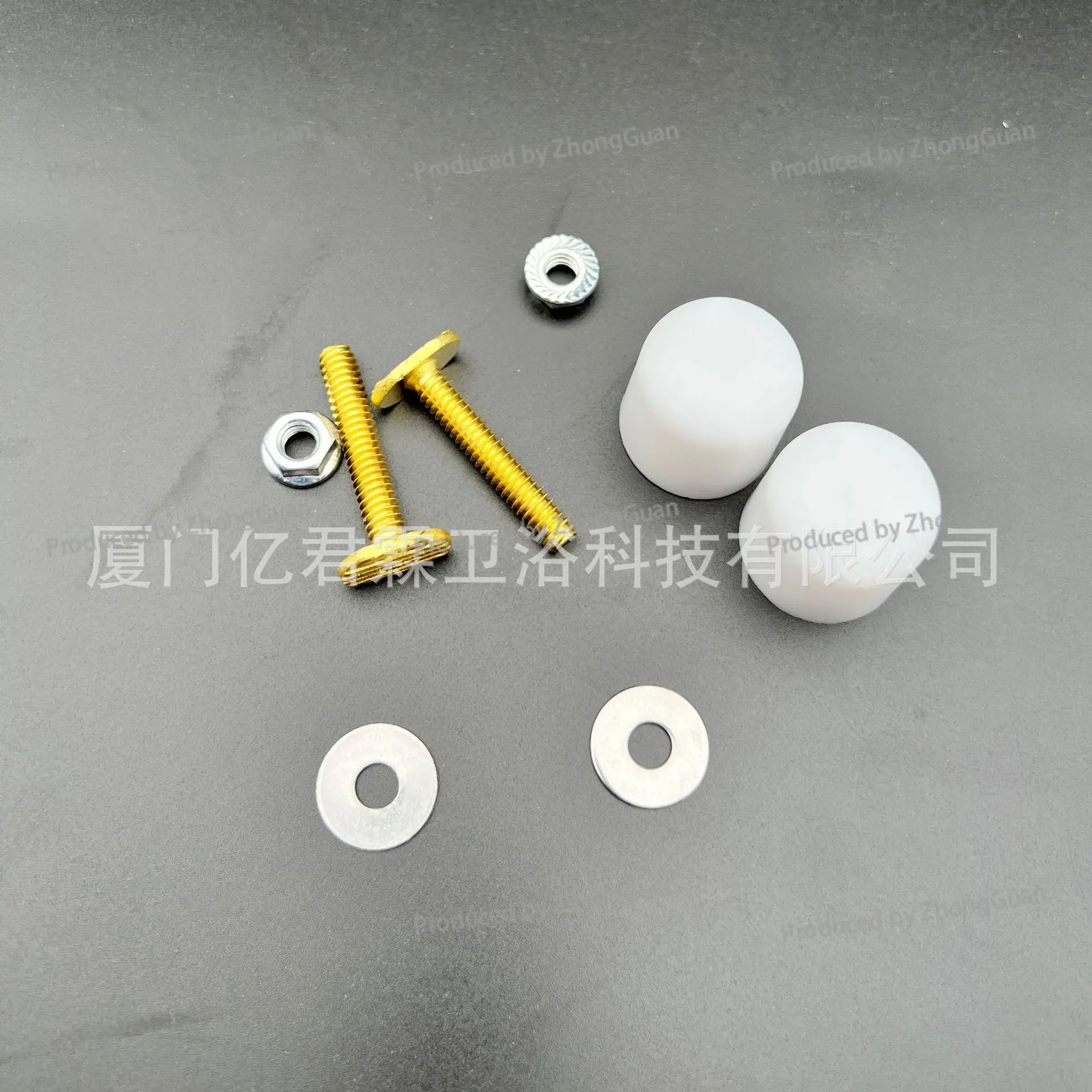 RV Toilet Accessories Water Tank Universal Installation Connection Locking Bolt Group Copper Foam Ring Gasket T-compatible 300
