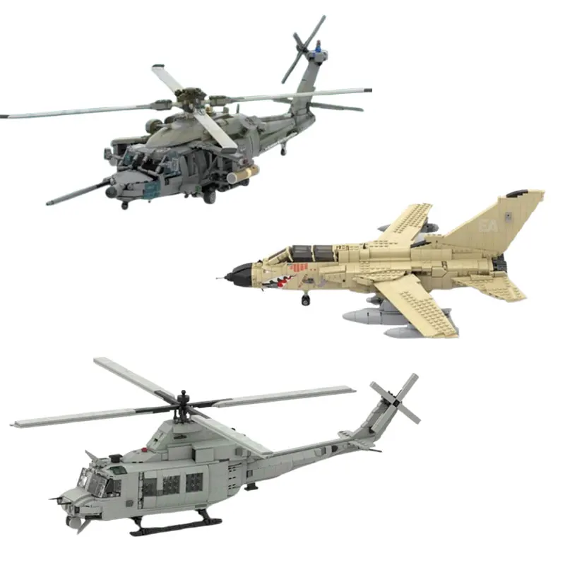 

Spot MOC-96093 129289 141242 helicopter, airplane and other DIY small particle assembly building blocks educational toy model