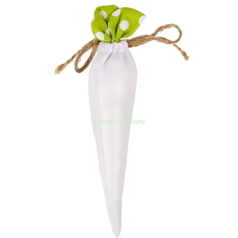 X90F Decorative Carrot Cloth Easter Carrots Ornament Enhances the Festive Easter Party Decorations