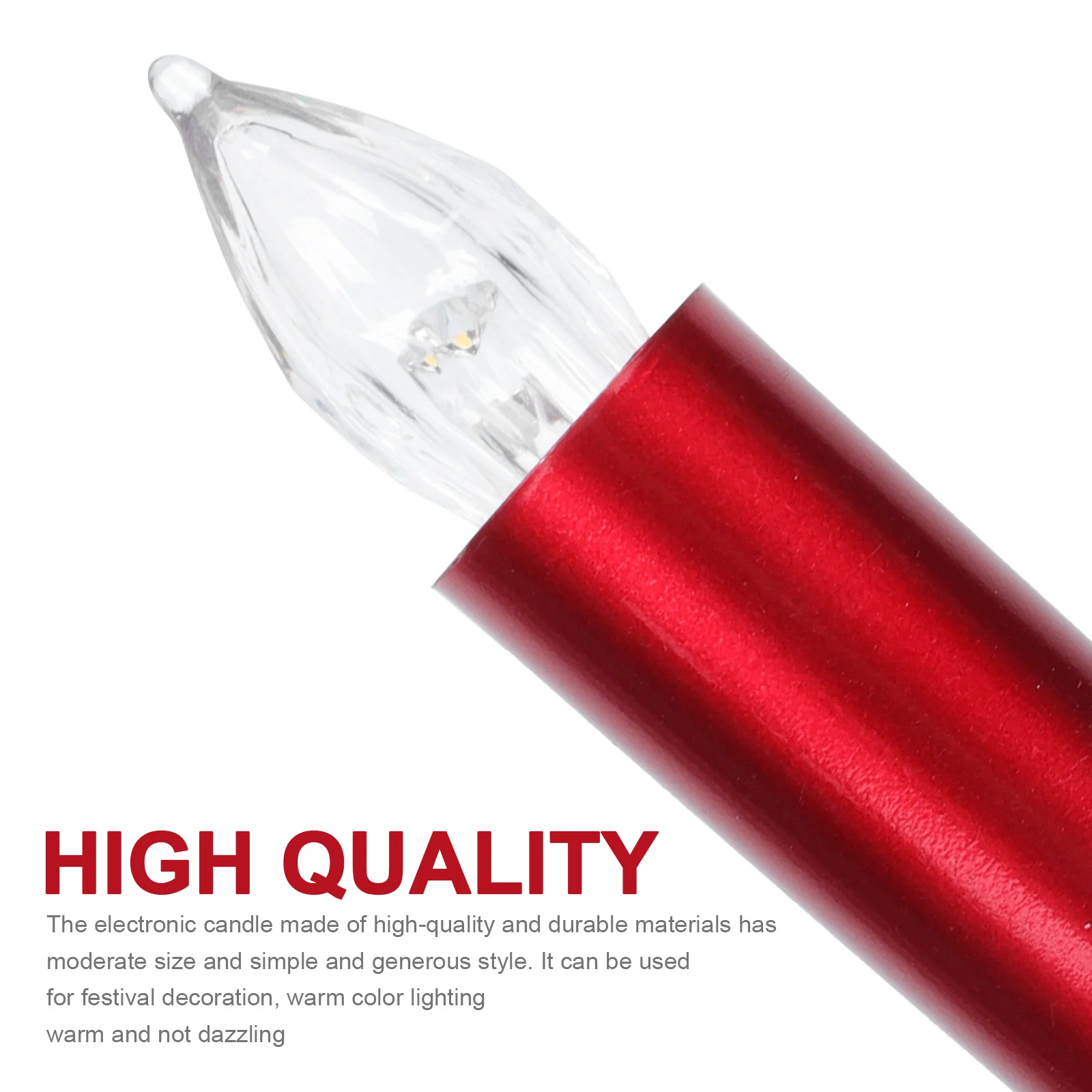 

10Pcs Creative LED Lamps Remote Controlling Design Energy Saving Warm Light Holiday Wedding Party Decor