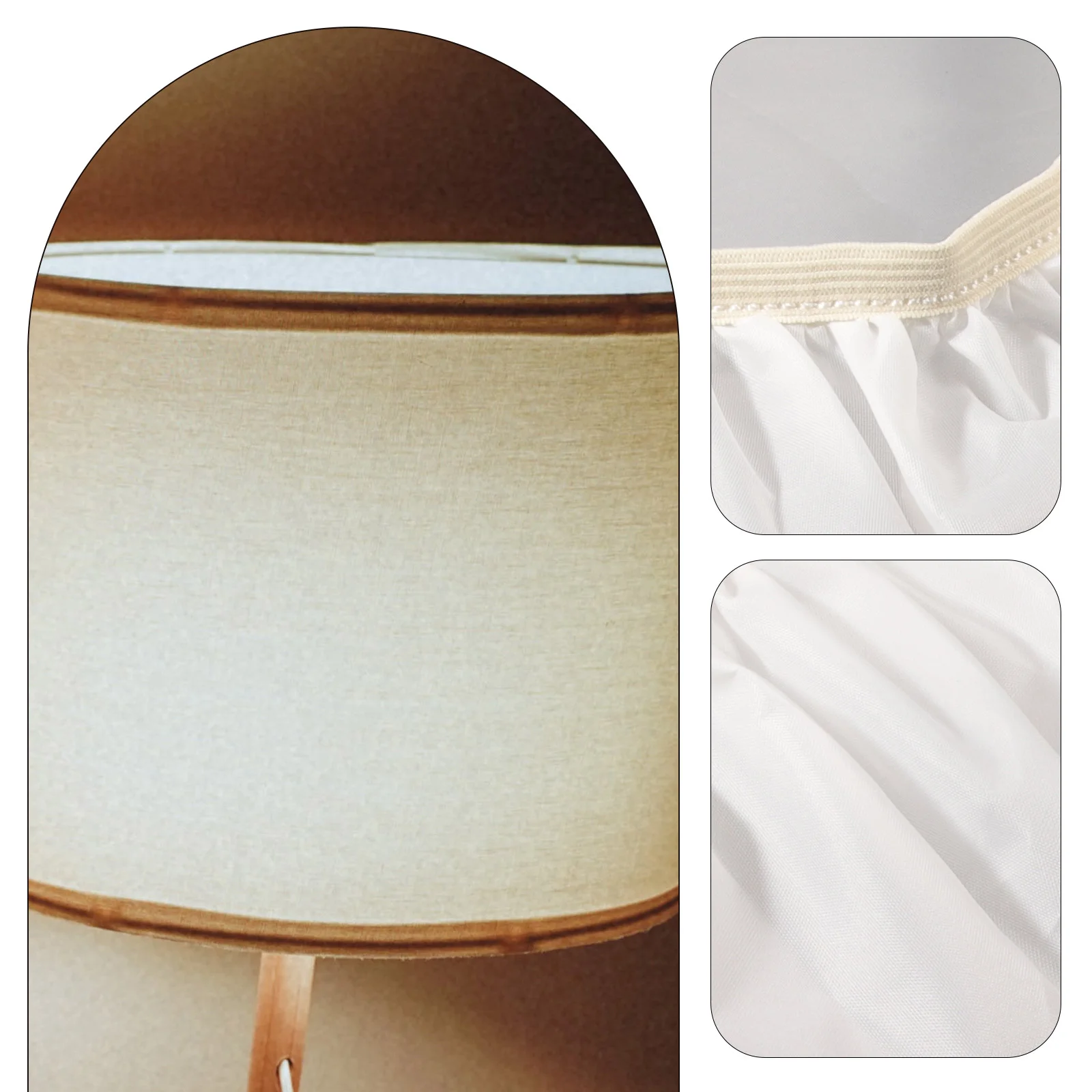 Anti-glare Lampshade Room Clip Shades Standard Bulb Large Pendant Lights Elastic Replacement Small Cover Spherical Baby