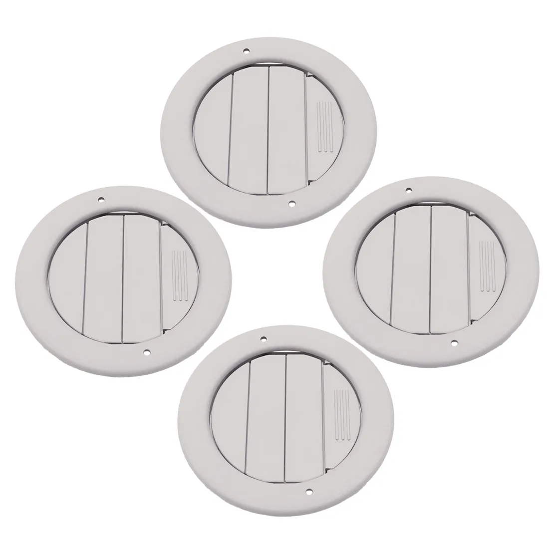 9C2Z19893AD 9L1Z19893AG 4 piezas Rejilla de ventilación de aire acondicionado y calefacción para techo, compatible con Ford Econoline E350 E450 Super Duty