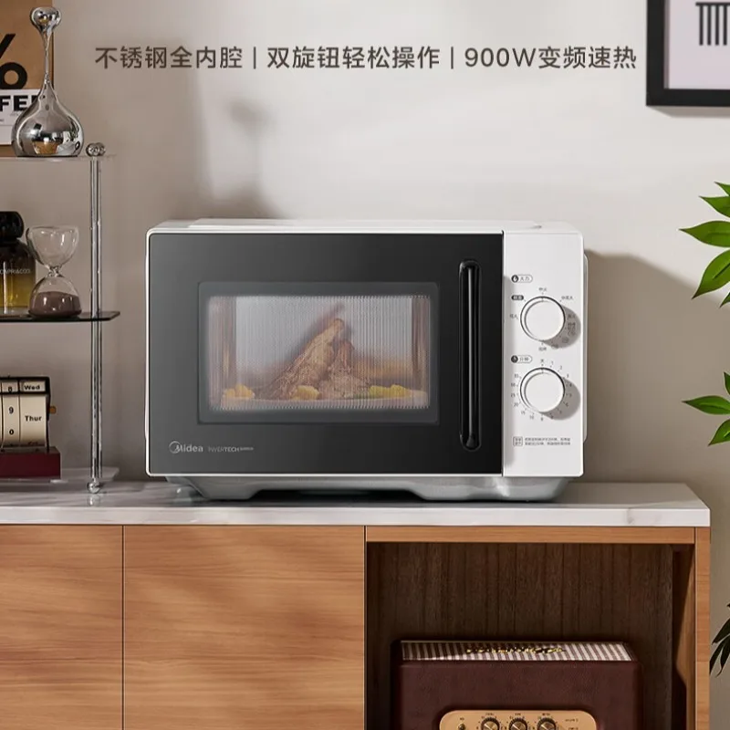 Midea Inverter Microwave Oven Combo: Flat Panel, Easy to Clean and Operate, Energy Efficiency Level 1