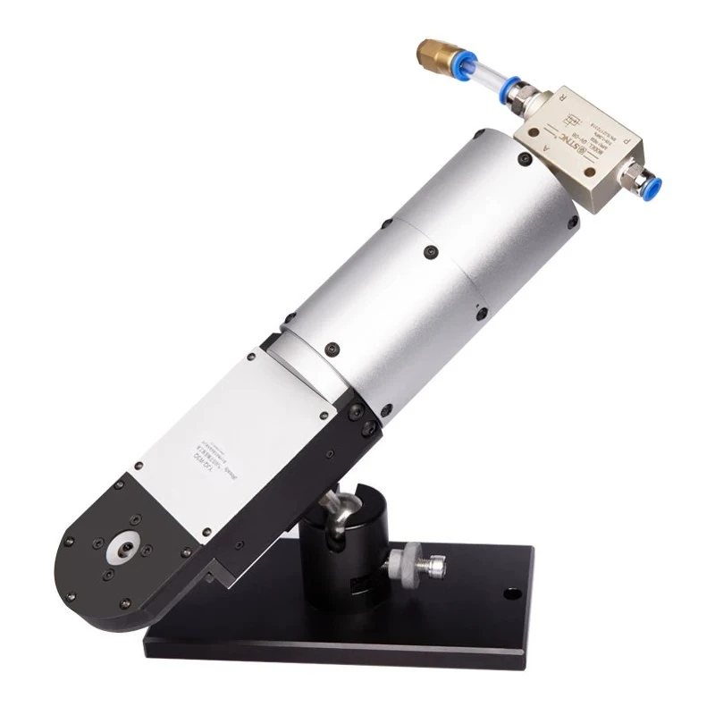 Pneumatic four-spindle crimping tool wire crimping range