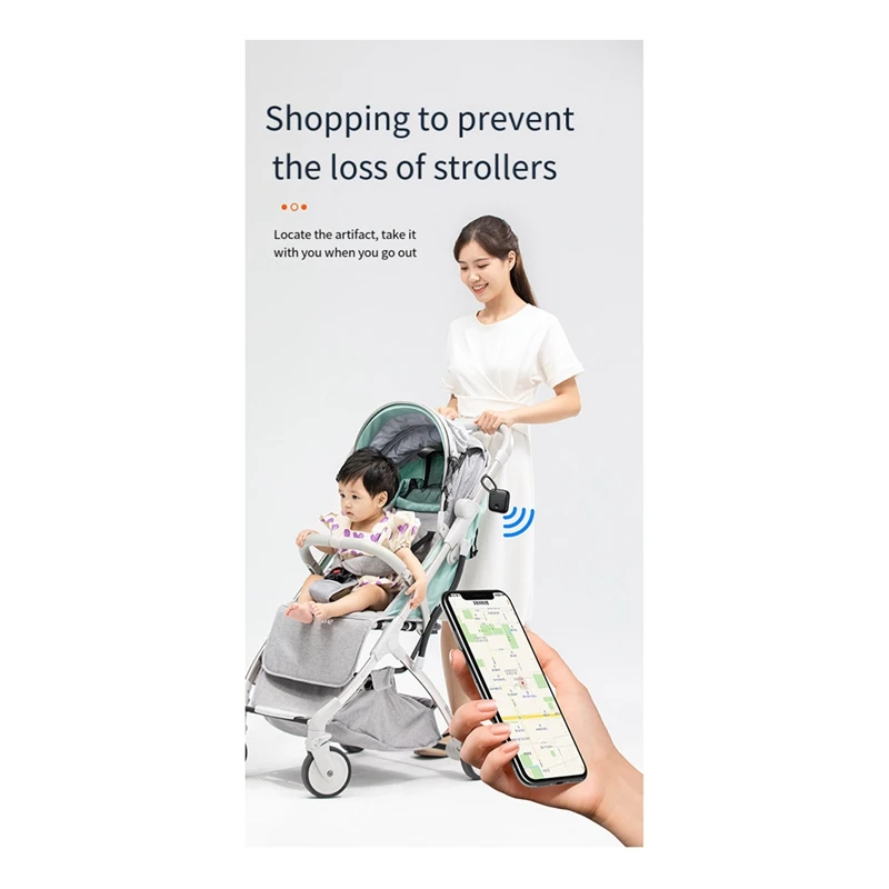 For Apple Dedicated Itag Wireless Locator Elderly Children Pet Anti-Lost Prevention GPS Positioning, D