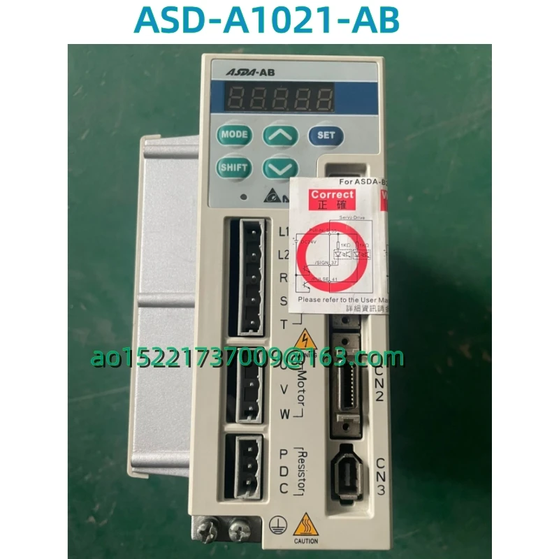 Asd-a1021-ab nouvel essai original d'occasion de 9 couches est 100% OK AC Servo driver ASD-A1021-AB 1KW ASDA1021AB 1000w