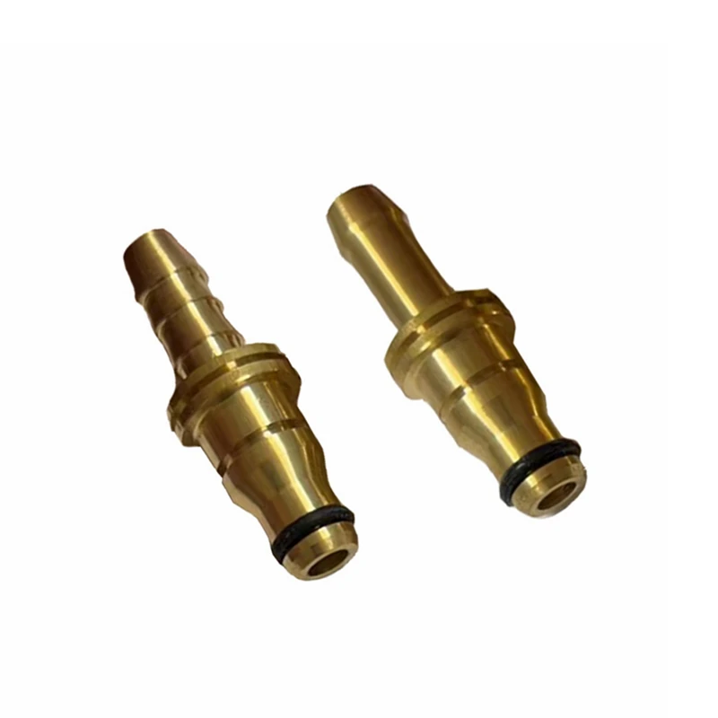 

A 0039970689 0039970689 Conector tubo radiador refrigerante tanque expansión dorado, 2 uds., para Merces Benz S2