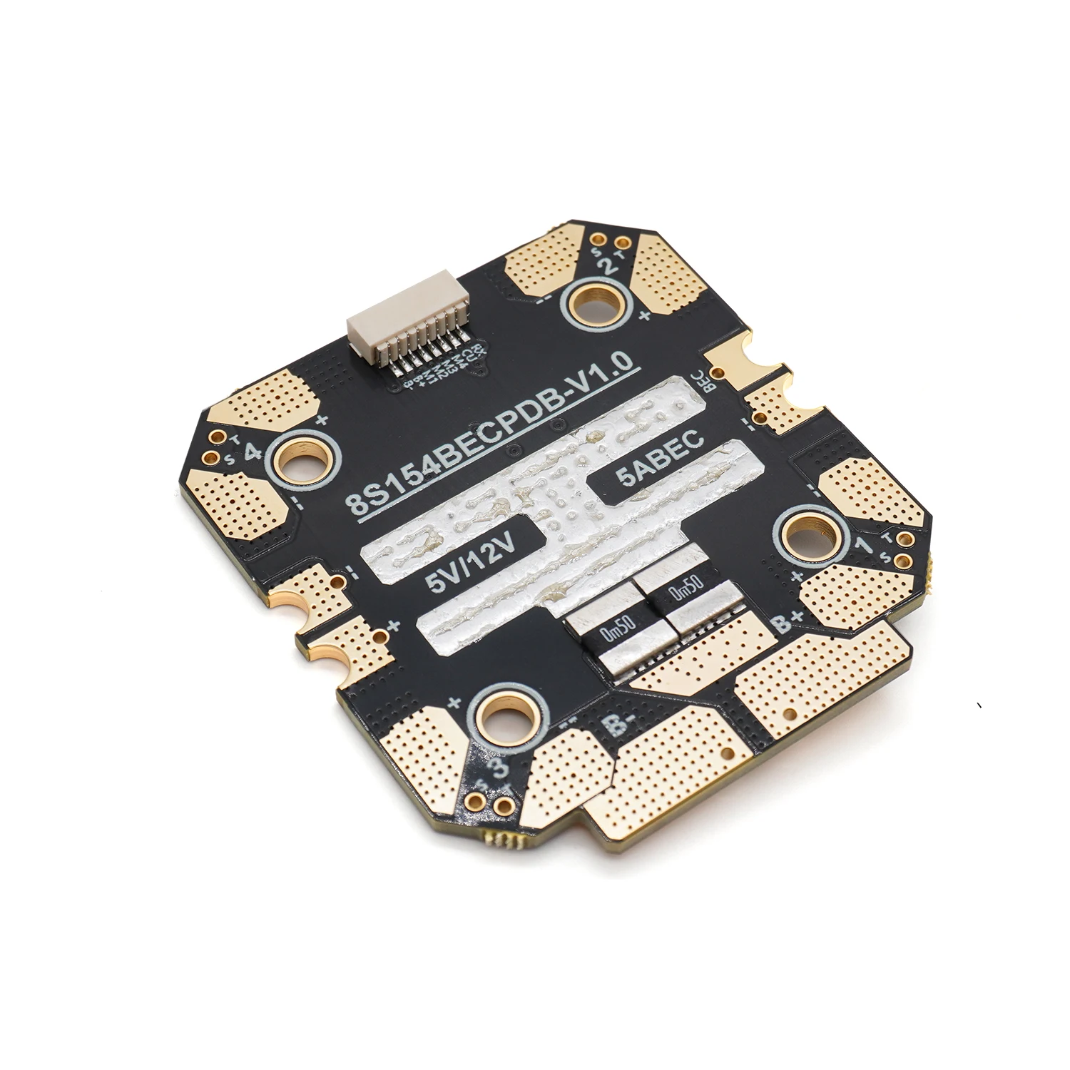 YSIDO RC FPV Power Distribution Board 400A 8S PDB for Single ESC RC Model FPV Drone Quadcopter Fixed Wing Aircraft Upgrade Parts