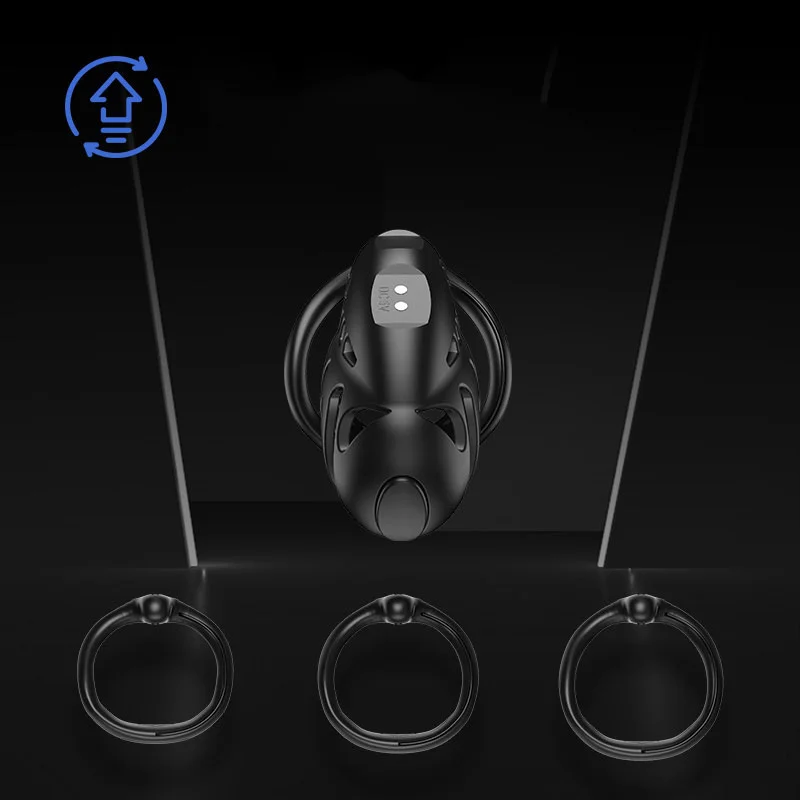 Wireless Remote Control Electric Shock Cage Male Chastity Cock Ring Lock Electrically Stimulated Penis Cage Sex Toys For Men Gay