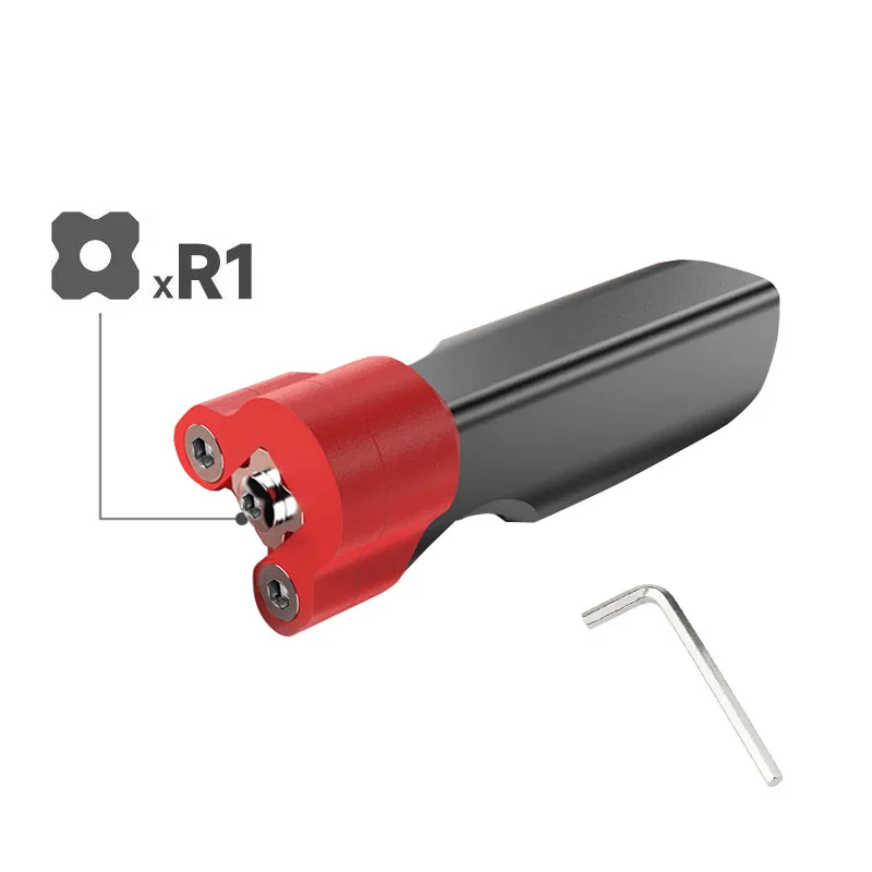 R1/R1.5/R2/R3 Chamfering Tool Woodworking Trimming Hand Planer High Strength Aluminium Alloy Edge Banding Trimmer Furniture