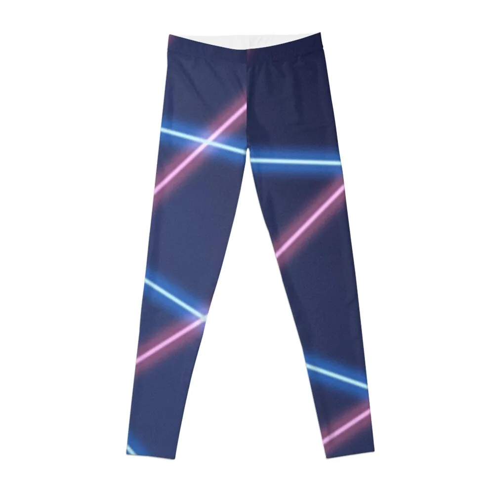 90s Laser Beam Picture Day Background, Retro, Oldschool Leggings Women sports Sports pants for Womens Leggings