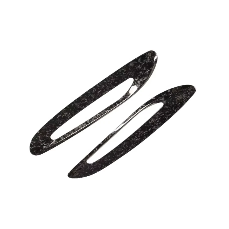 High Quality PK Style Forged Dry Carbon Fiber Hood Vent Bonnet Decoration for Aston Martin DBX Hood Trim