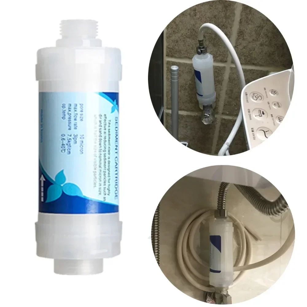 Water Purifier Bidet Toilet Water Filter Rust Removal Filter Sediment Cartridge Kitchen Bathroom Faucet Filtration Front