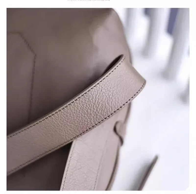 PNDME casual designer handmade genuine leather women's shoulder bag vintage  luxury first layer cowhide female underarm bag