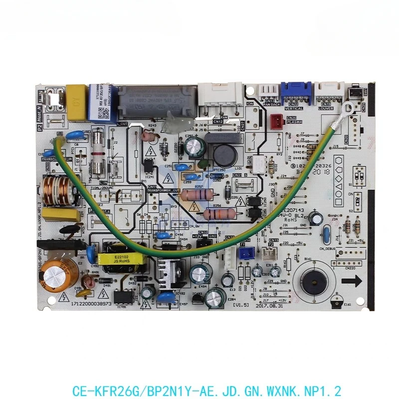 Midea Air Conditioner Indoor Unit Control Board CE-KFR26G/BP2N1Y-AE Circuit PCB 17122000038973 Conditioning Parts Free shipping