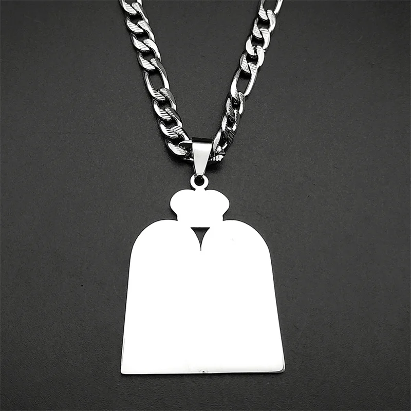 Jewish Torah Scroll Ten Commandments Necklaces Men Women Judaism Stainless Steel Gold Color Hebrew Prayer Shema Israel Jewelry