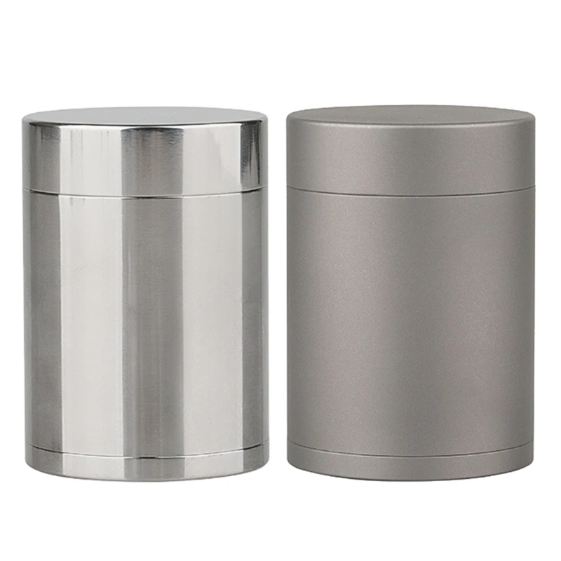 

Alloy Canister Cans Portable Box Waterproof Sealing Bottle