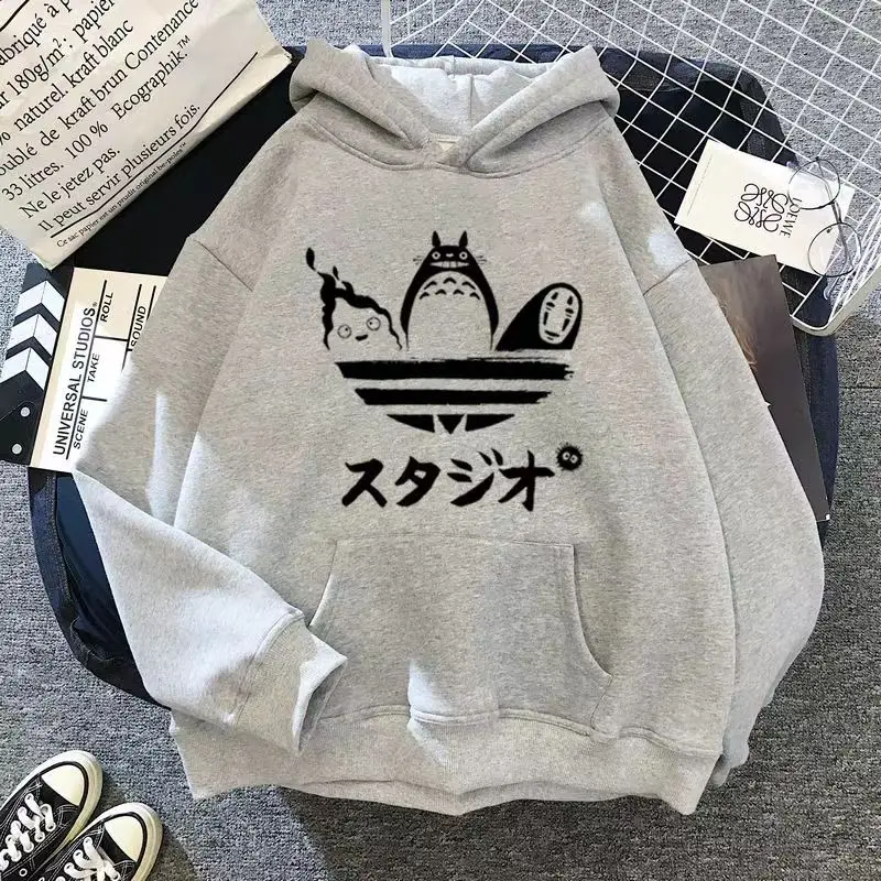 Japanese Anime Cotton Top New Men\'s Hoodie Fashion Graphics Print Sweatshirt Fleece Hoodie Ladies Casual Funny Loose Hoodies