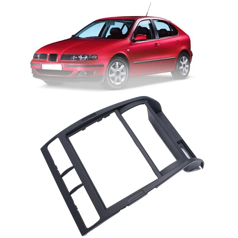 

2Din автомобильная стерео аудио Fascia Frame DVD-плеер GPS-навигационная панель для Seat Leon Toledo 1M