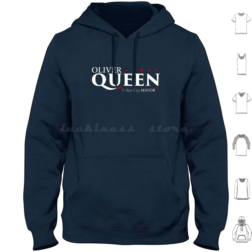 Queen For Mayor Hoodies Long Sleeve Arrow Green Arrow Oliver Queen Ollie Oliver Comics You Have Failed This City