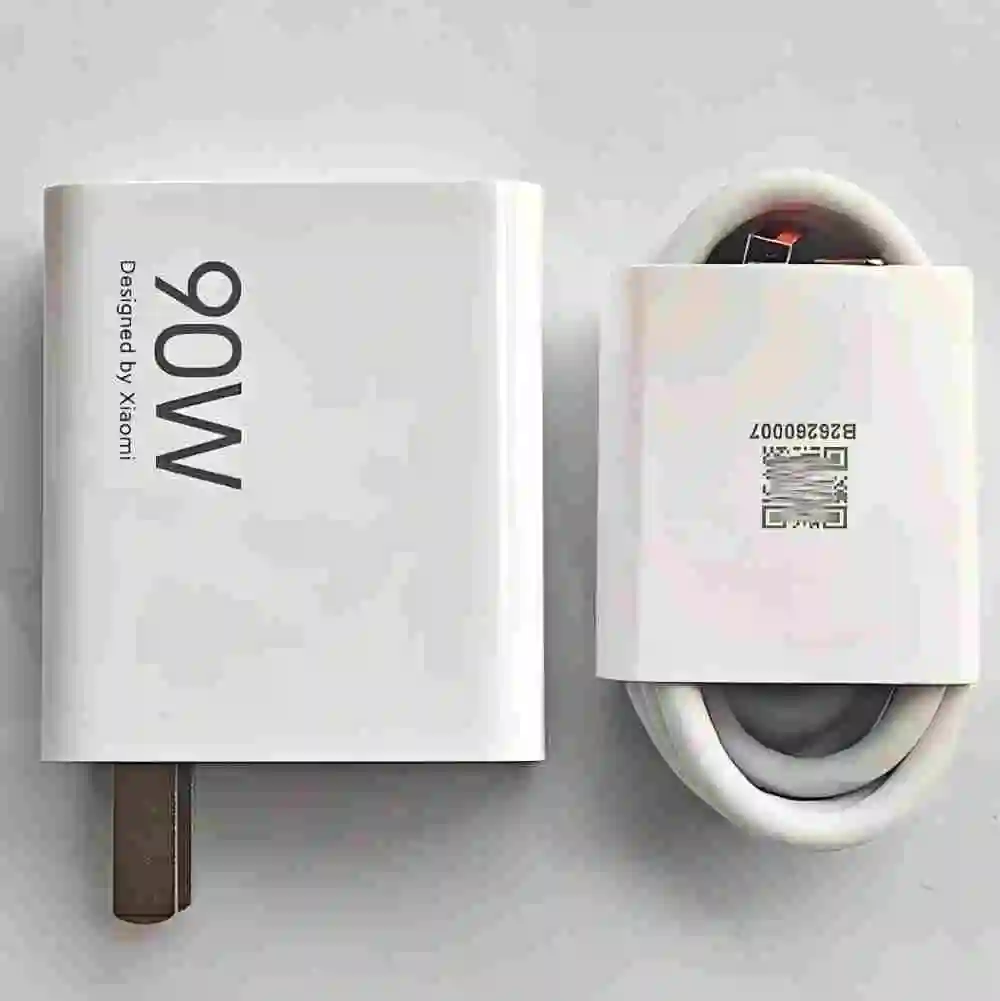 For Xiaomi 15T/14Tpro 90W Turbo Fast Charge Power Adapter with 100cm 6A Type C Cable for Mi Pad 8 pro K90ProMax EU/US Compatible