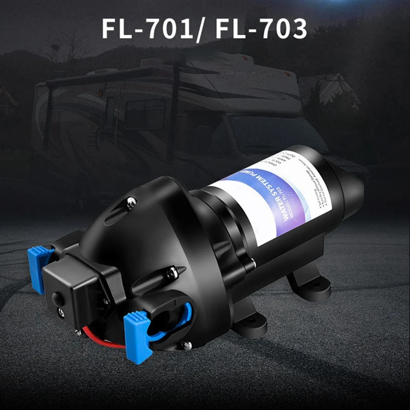 DC24V Self-Priming Pump Water Pumping Booster Pump RV Yacht Water Supply Pump Room Car Pump