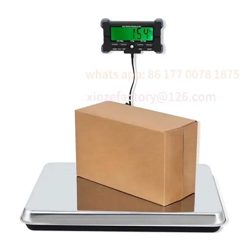 1Digital Postal Table Top Scale,  Animal Scale 440 Pound Capacity, 0.1 Ounce Readability Counting Function Express Package Scale