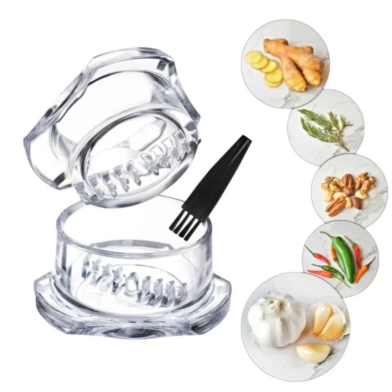 Kitchen Multifunctional Garlic Crusher Manual Garlic Press Roll Crusher Chopper Home Appliance Kitchen Gadgets Accessori