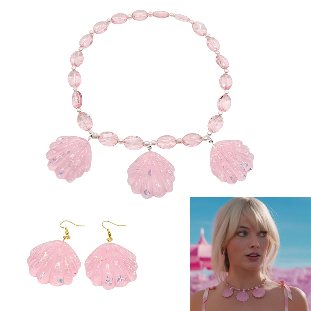 Collier de Cosplay Barbi pour Femmes et Bol, réinitialisation d'Oreille, Accessoires de Vêtements, Costume d'Halloween, Collier Assressenti