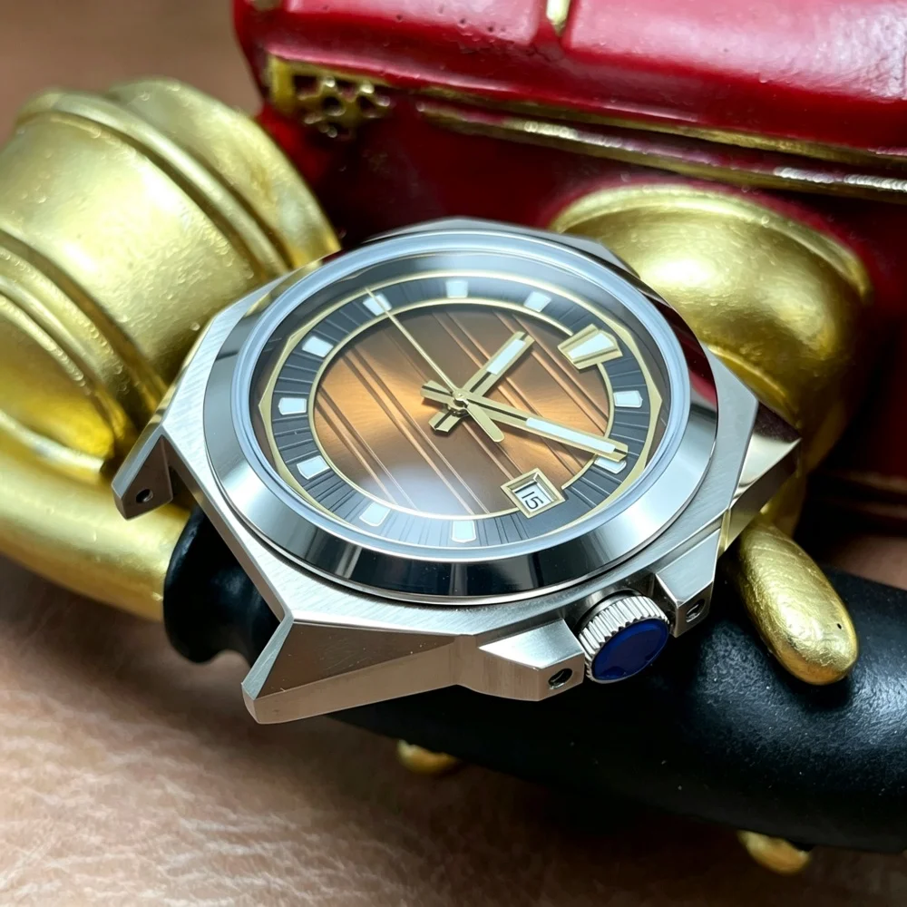 42mm men's casual mechanical wristwatch, made of high-quality stainless steel, equipped with MIYOTA 8215/ST1612 movement.