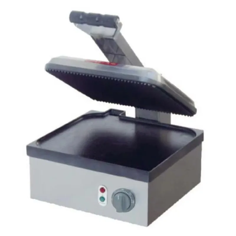 9 pieces half flat half slot stainless steel commercial bread toaster sandwich maker