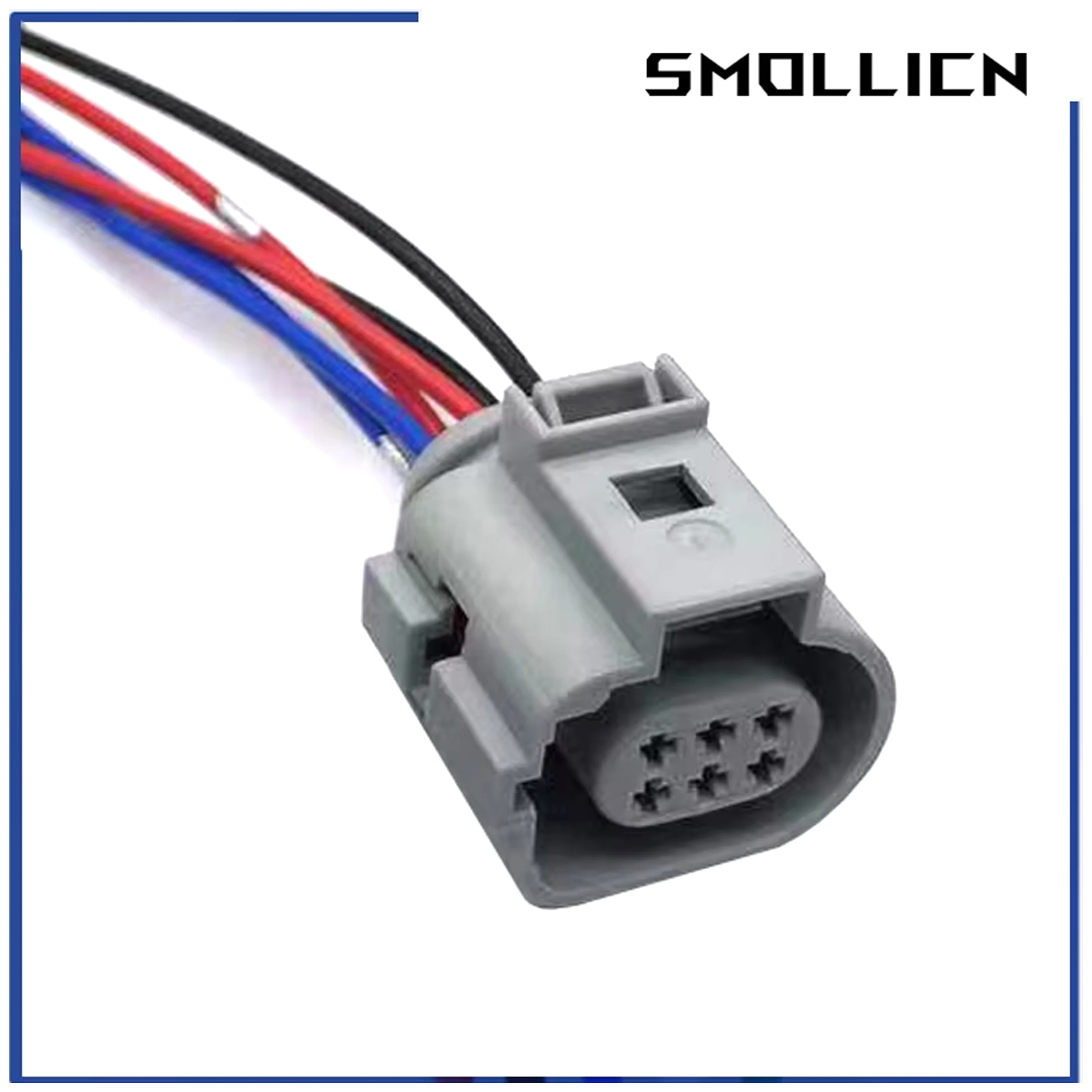 6-pinowe złącze zawór EGR z 15cm 18AWG złącze do wiązki kablowej 1 j0 973 713G 1 j0973713g 42121200 4 g0973813b 4 g0 973 813B — zdjęcie 6