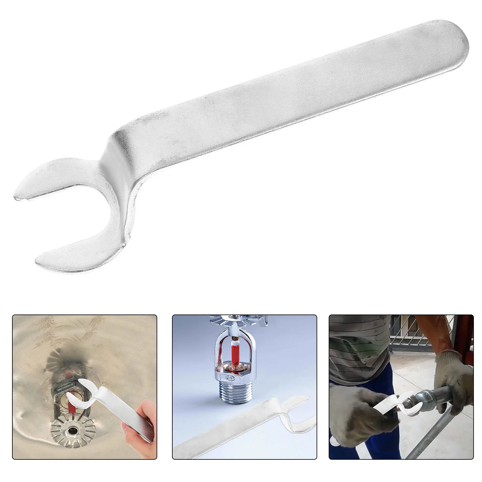 Универсальный гаечный ключ пожарного разбрызгивателя, железный спринклерный инструмент, необходимый для жилых и коммерческих промышленных систем, гаечный ключ