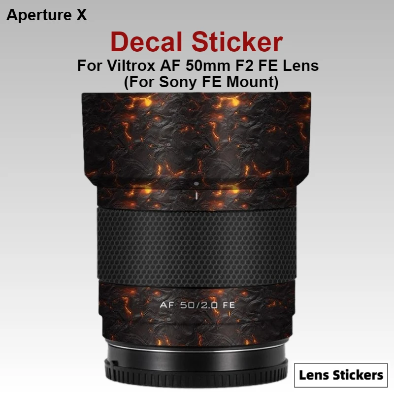 For Viltrox AF 50mm F2 FE Lens (For Sony FE Mount) Sticker Anti-Scratch Coat Wrap Protective Film Body Protector Decal Skin