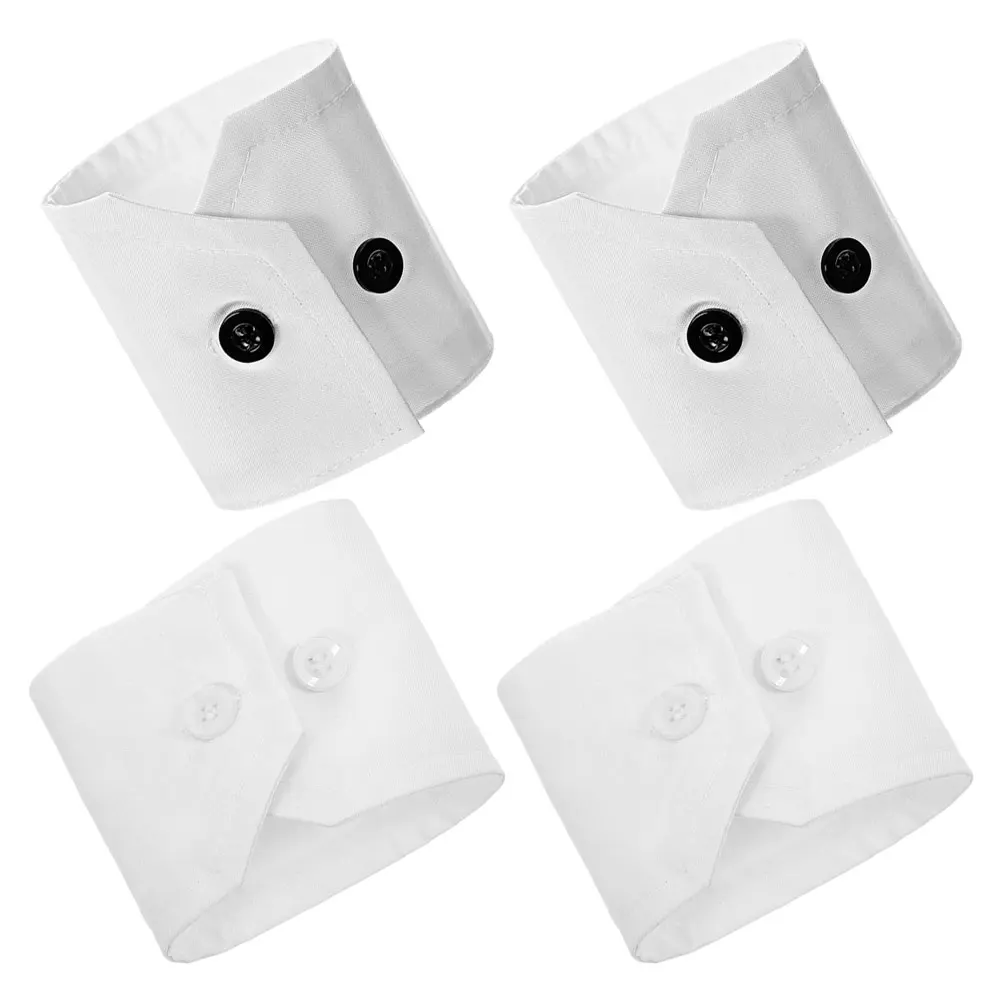 

Women'S Detachable Elegant White Wrist Removable Fake Hand Sleeves For Blouse Coat Garment Accessories Fashion Sleeve