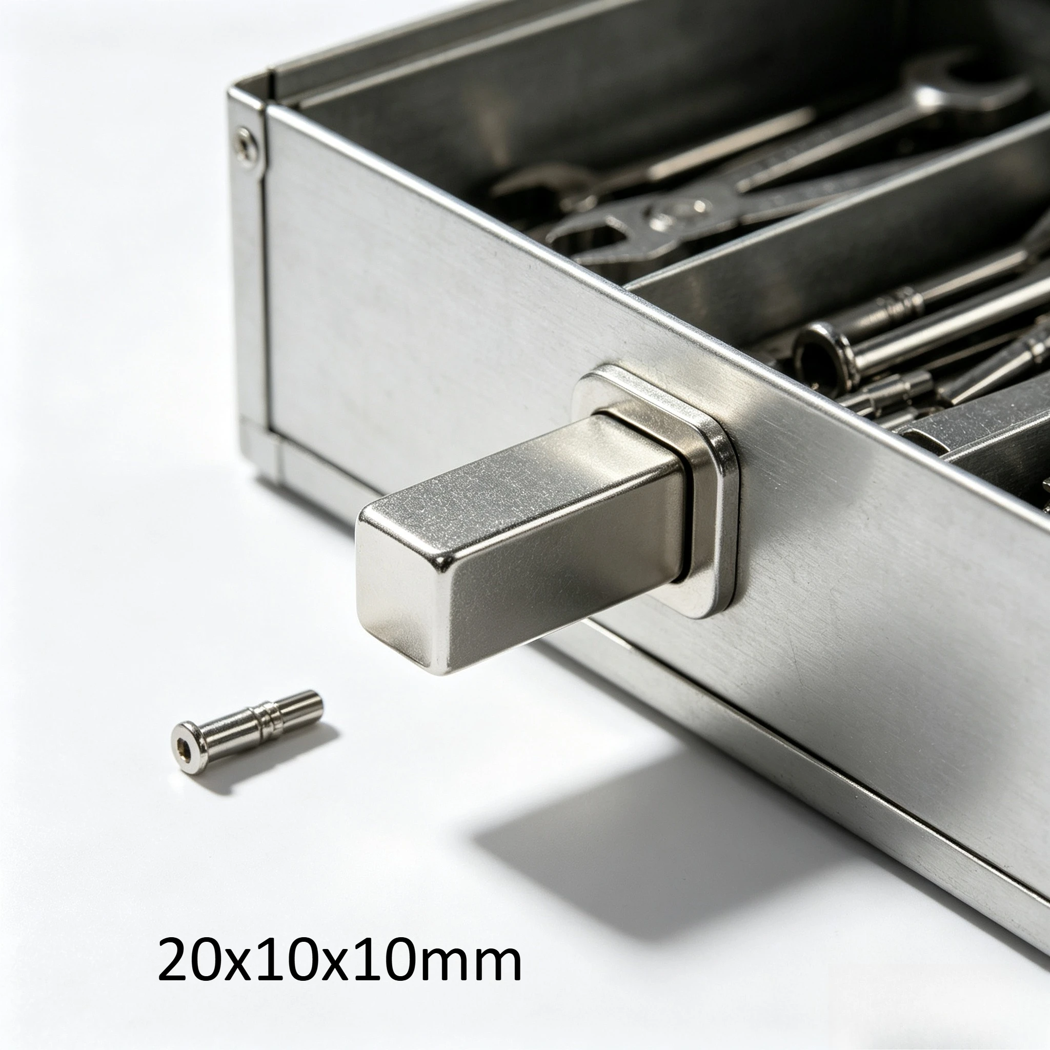 20x10x10mm N35 Super Strong Neodymium Block Magnet Permanent Powerful NdFeB Rare Earth Magnet For DIY Craft Hobby Project