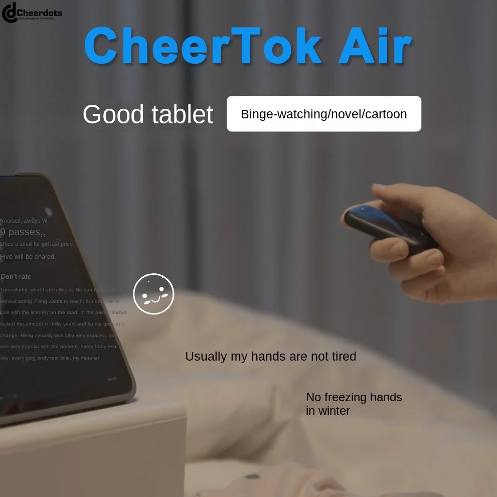 CheerTok Air Mouse Singularity Mobile Phone Smart Remote Control Bluetooth Wireless Multi-Function Touch Pad For TikTok Control