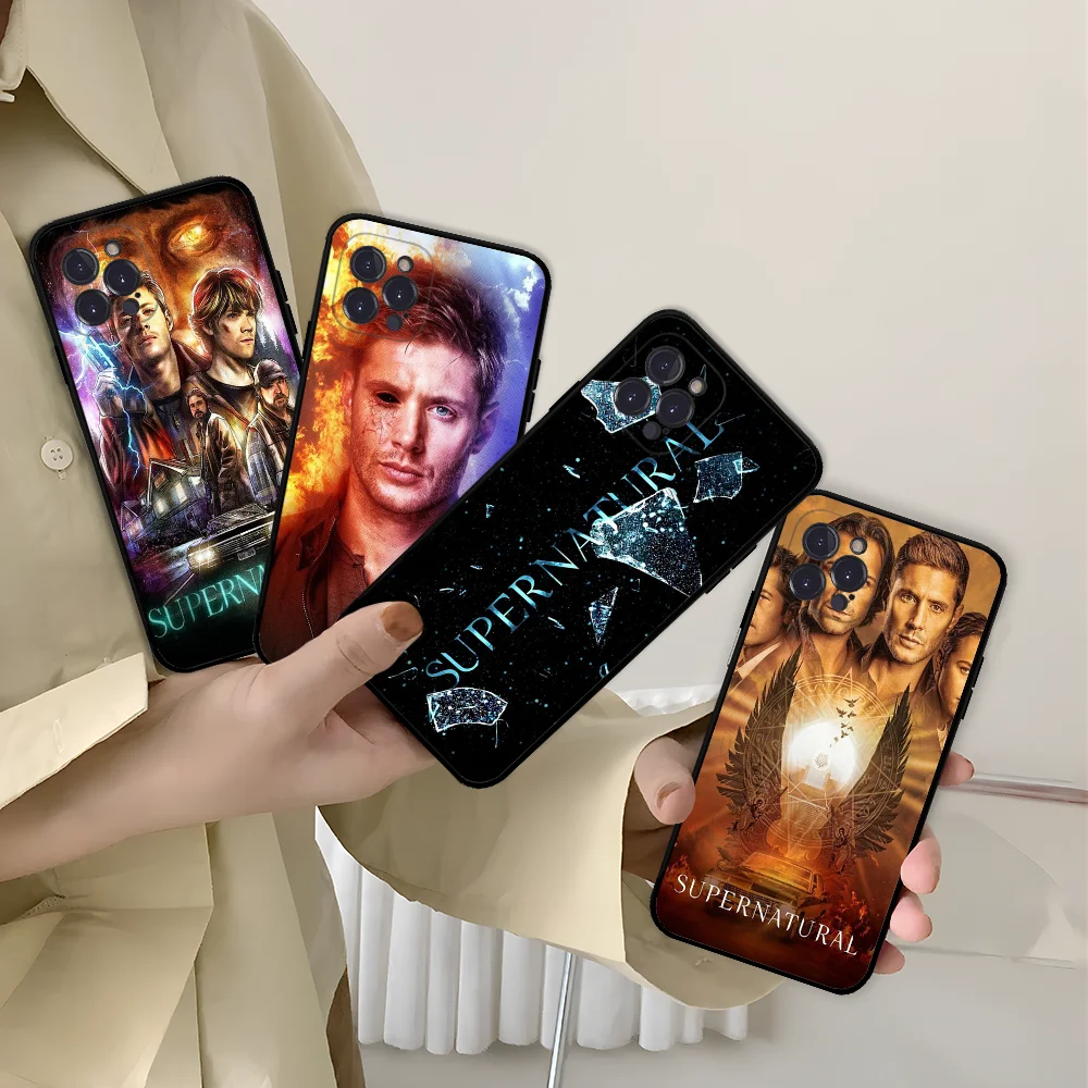 

Supernatural Tv Show Phone Case For IPhone 16 15 13 14 Pro Max XS XR 12 11 Pro 13 Mini 6 7 8 Plus Soft Clear Back Cover