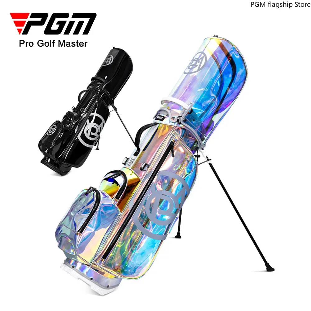 PGM golf bag women's bracket portable club colorful transparent golf bag sports bag QB131