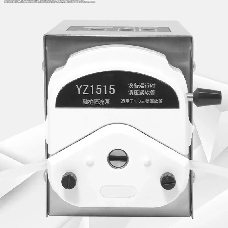 

New 220VBT100 Peristaltic Pump Laboratory Adjustable Large Flow Stainless Steel Industrial Dispensing Small Filling Pump