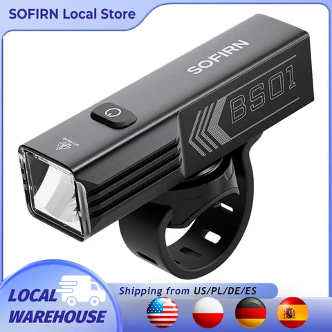 SOFIRN BS01 2000lm Bike Light USB Charging 5000mAh Mountain Bike Front Lamp Powerful LED Bicycle Light with Power Bank Function