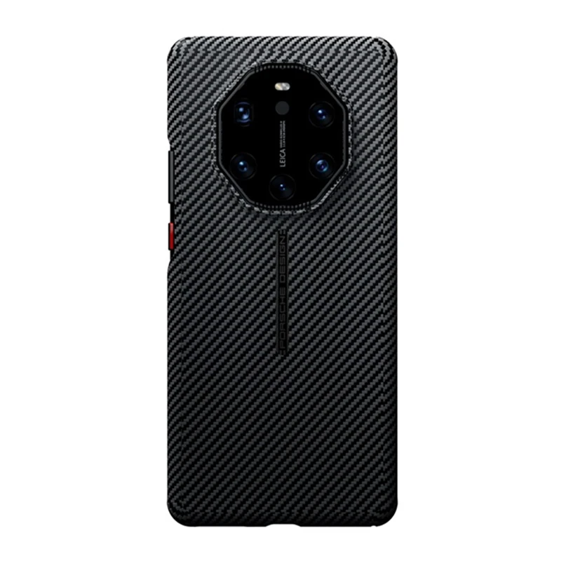 

Luxury Ultra-Thin Genuine Carbon Fiber Case for Huawei Mate 40 RS Real Kevlar Fiber Lightweight Protective Cover 600D Fine Line