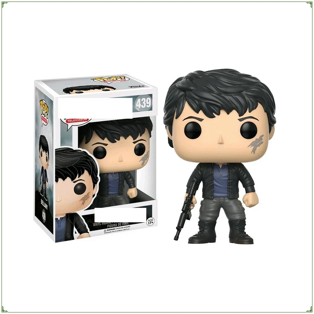 Funko POP Action Toy Figures The 100 Periphery Popular Character Bellamy Q-version Cute Model Ornament Holiday Gifts in Stock