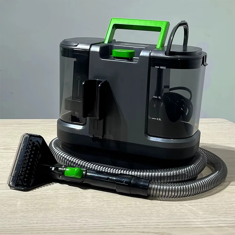 90°C High-Temperature Steam Cleaner with 12kPa Powerful Suction 3 Modes (Dry/Wet/Steam) for Carpets Cars Sofa Bagless