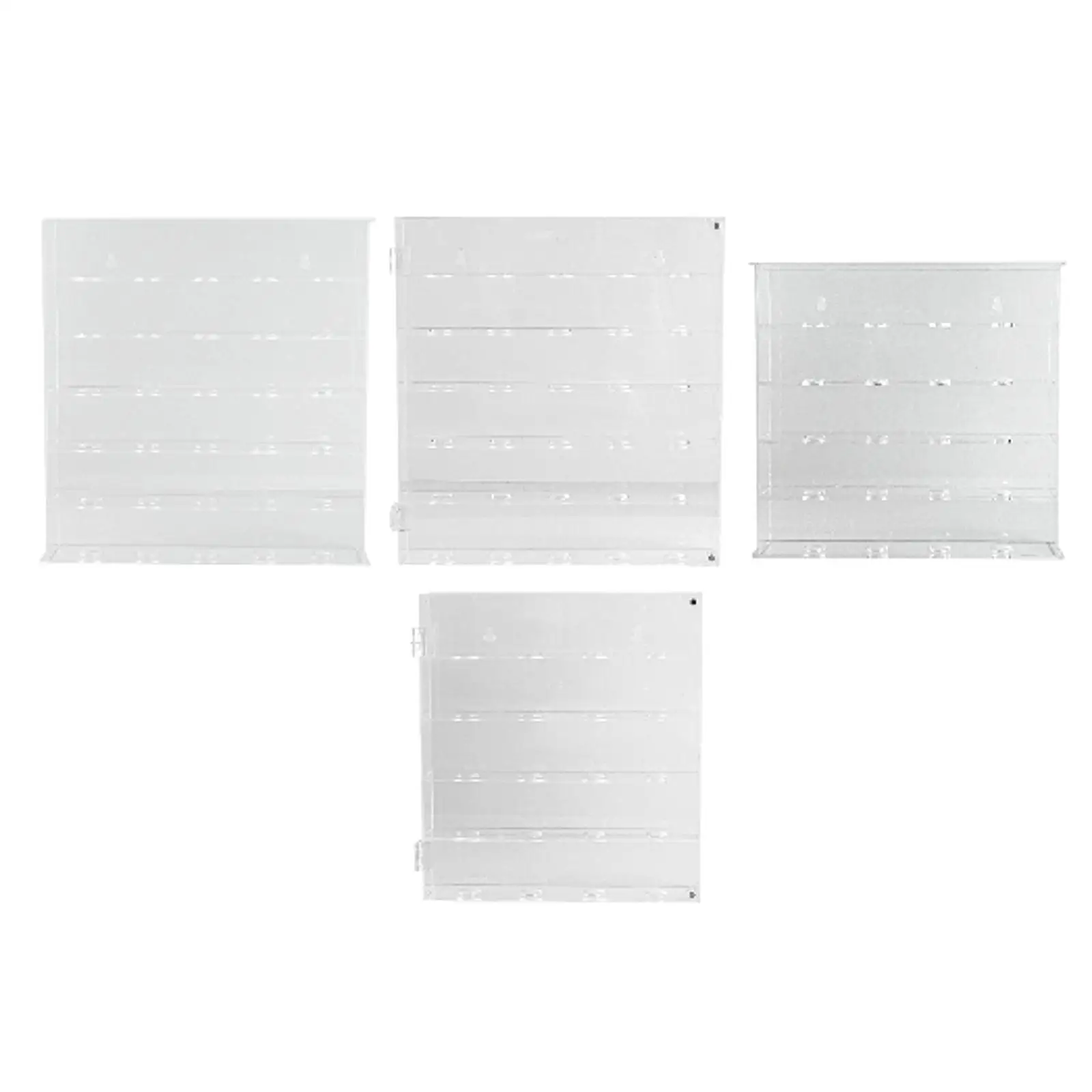 Acrylic Golf Ball Display Rack 30 Ball Cabinet Organizer Six Shelves Premium Showcase for Sport Golf Accessories Decor