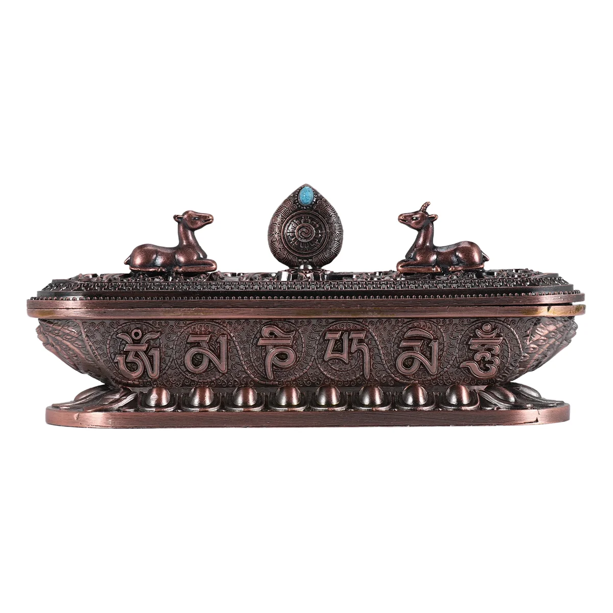 Tibet Incense Burner Antique Handmade Incense Stick Holder Zen Teahouse Home Office Decoration Crafts Ornaments 3 -X64A