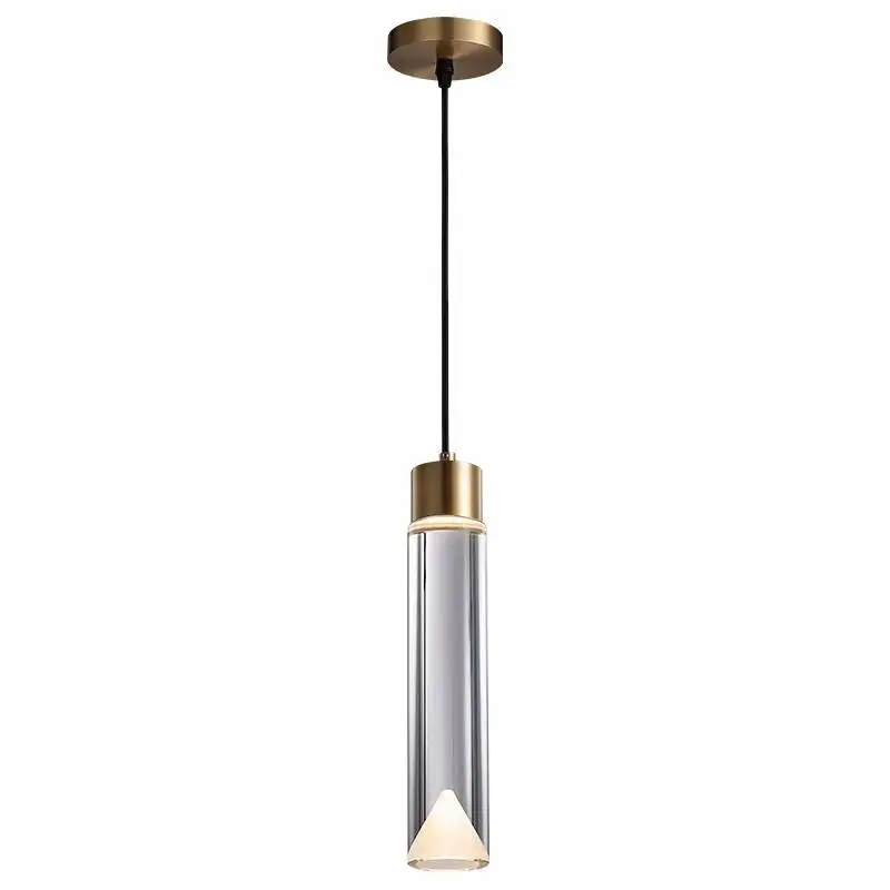 Double Head Crystal Restaurant Clothing Store Chandelier Golden Romantic Bedroom Bedside Chandelier